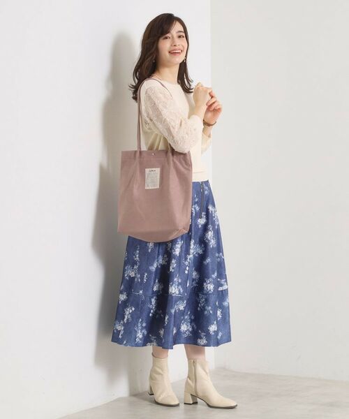 ITS'DEMO / イッツデモ トートバッグ | 【A4対応】スエードハンドルタックトート | 詳細8