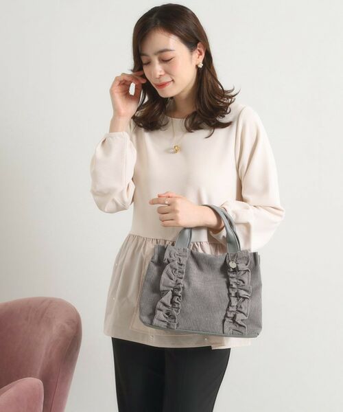 ITS'DEMO / イッツデモ トートバッグ | アソートフリルミニトート | 詳細1