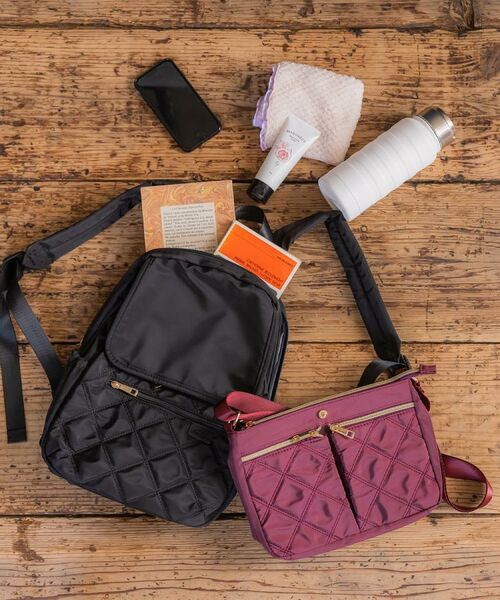 ITS'DEMO / イッツデモ リュック・バックパック | 【10ポケット／A4】収納アドバイザーキルトリュック | 詳細24