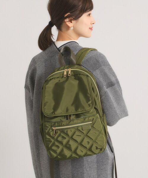 ITS'DEMO / イッツデモ リュック・バックパック | 【10ポケット／A4】収納アドバイザーキルトリュック | 詳細3