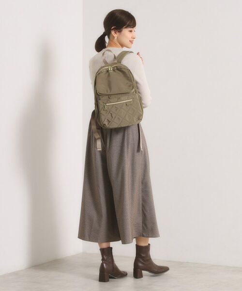 ITS'DEMO / イッツデモ リュック・バックパック | 【10ポケット／A4】収納アドバイザーキルトリュック | 詳細6