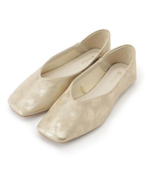 ITS'DEMO / イッツデモ フラットシューズ | 【3E対応】スクエアフラットシューズ | 詳細1