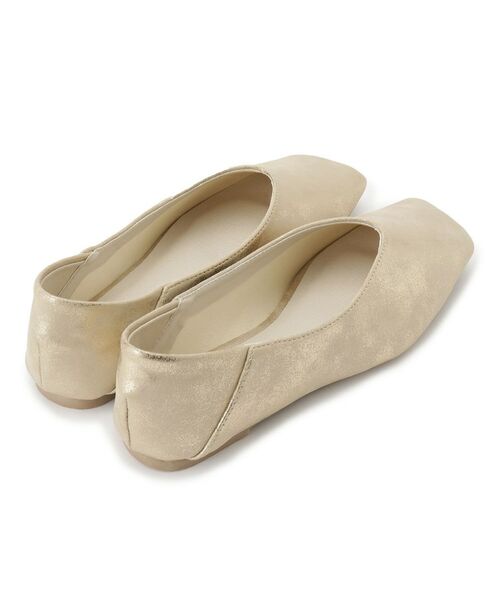 ITS'DEMO / イッツデモ フラットシューズ | 【3E対応】スクエアフラットシューズ | 詳細3