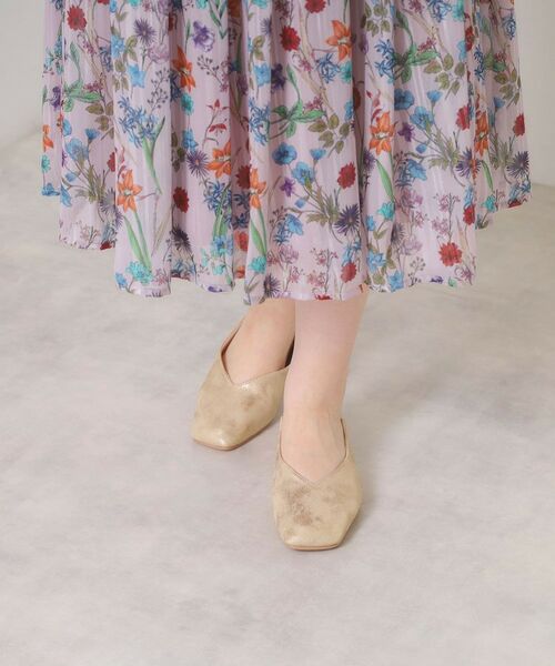 ITS'DEMO / イッツデモ フラットシューズ | 【3E対応】スクエアフラットシューズ | 詳細7