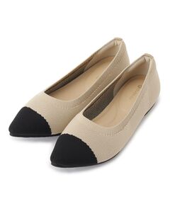 ITS'DEMO / イッツデモ パンプス | ポインテッドニットパンプス