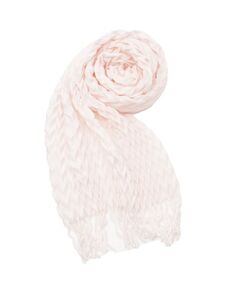 ITS'DEMO / イッツデモ マフラー・ショール・スヌード・ストール | 【手洗い可】ダイヤプリーツ無地ストール