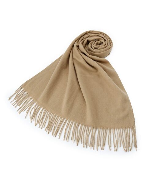 ITS'DEMO / イッツデモ マフラー・ショール・スヌード・ストール | 【8色／洗濯可】クリーミータッチ60幅無地ストール | 詳細1