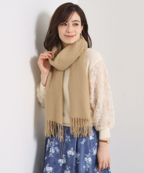 ITS'DEMO / イッツデモ マフラー・ショール・スヌード・ストール | 【8色／洗濯可】クリーミータッチ60幅無地ストール | 詳細4