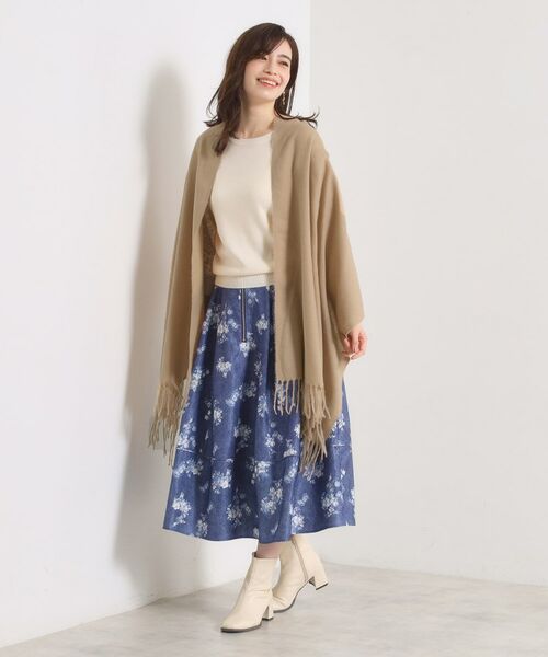 ITS'DEMO / イッツデモ マフラー・ショール・スヌード・ストール | 【8色／洗濯可】クリーミータッチ60幅無地ストール | 詳細5