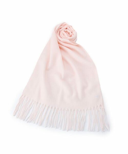 ITS'DEMO/イッツデモ 【8色／洗濯可】クリーミータッチ40幅無地ストール ライトピンク(070) 00(フリーサイズ)