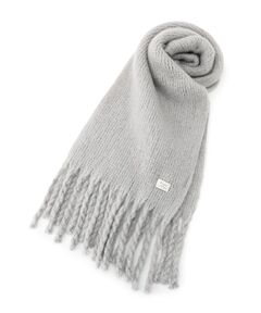 ITS'DEMO / イッツデモ マフラー・ショール・スヌード・ストール | 【手洗い可】リブラッセル無地ストール