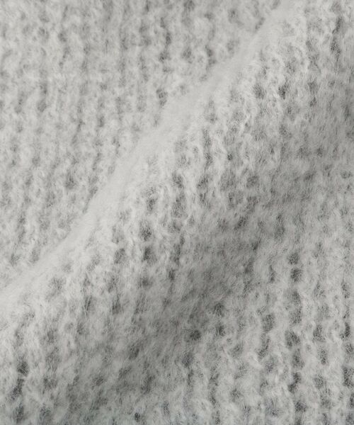 ITS'DEMO / イッツデモ マフラー・ショール・スヌード・ストール | 【手洗い可】リブラッセル無地ストール | 詳細2