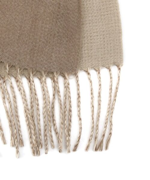 ITS'DEMO / イッツデモ マフラー・ショール・スヌード・ストール | 【手洗い可】リバーシブルストール | 詳細3