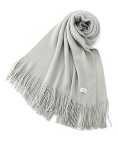 ITS'DEMO / イッツデモ マフラー・ショール・スヌード・ストール | 【手洗い可】アクリルニットシャギーストール