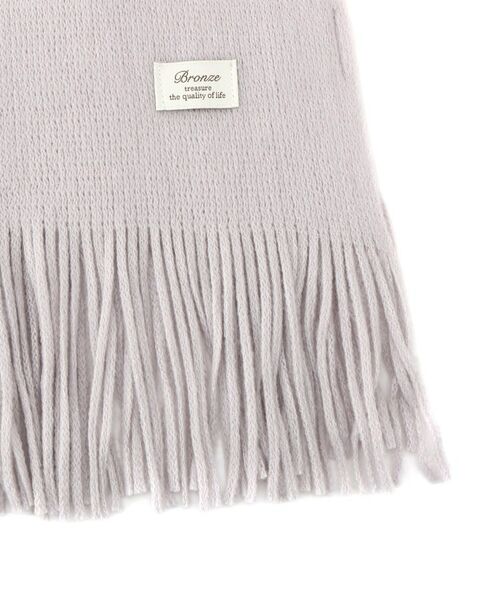 ITS'DEMO / イッツデモ マフラー・ショール・スヌード・ストール | 【手洗い可】アクリルニットシャギーストール | 詳細3