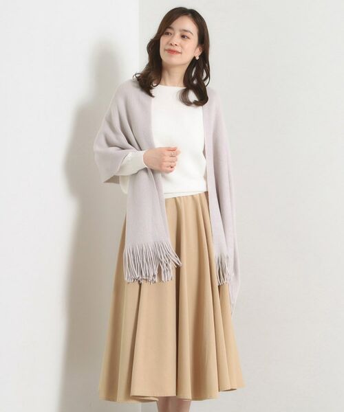 ITS'DEMO / イッツデモ マフラー・ショール・スヌード・ストール | 【手洗い可】アクリルニットシャギーストール | 詳細7
