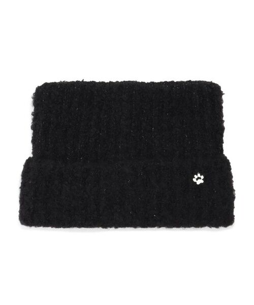 ITS'DEMO / イッツデモ ニットキャップ | 【手洗い可】猫耳ブークレニットワッチ | 詳細1