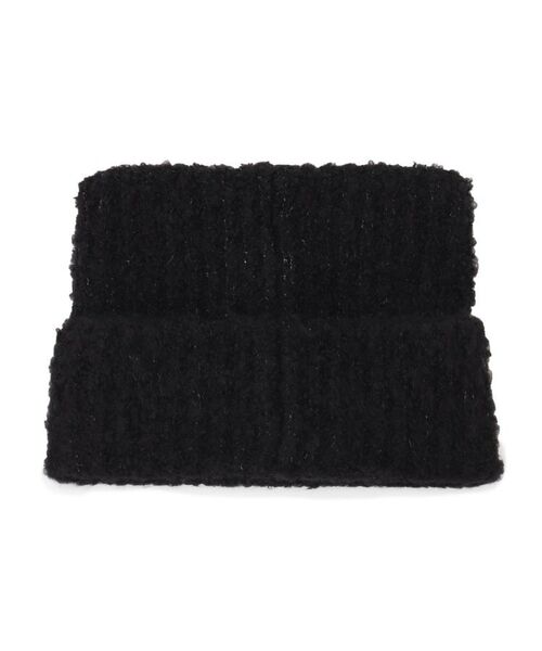 ITS'DEMO / イッツデモ ニットキャップ | 【手洗い可】猫耳ブークレニットワッチ | 詳細2