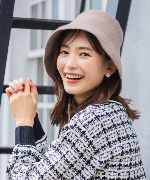 ITS'DEMO / イッツデモ ハット | 【手洗い可】サーモリボンスリットハット | 詳細2