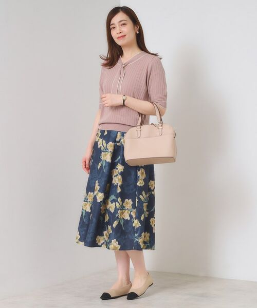 ITS'DEMO / イッツデモ ニット・セーター | 【手洗い可】配色ボウタイニット | 詳細16