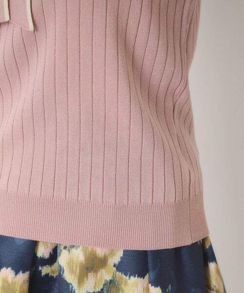 ITS'DEMO / イッツデモ ニット・セーター | 【手洗い可】配色ボウタイニット | 詳細24