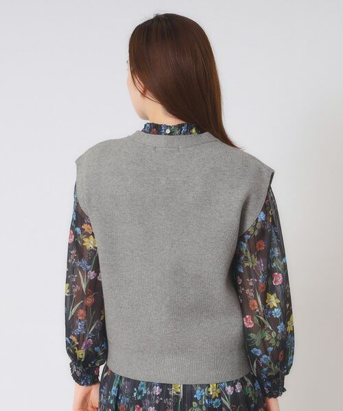 ITS'DEMO / イッツデモ ニット・セーター | 【手洗い可】Vネックニットジレ | 詳細17