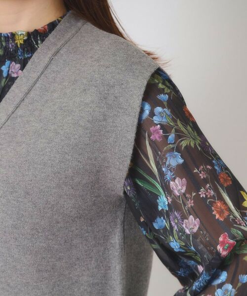 ITS'DEMO / イッツデモ ニット・セーター | 【手洗い可】Vネックニットジレ | 詳細19