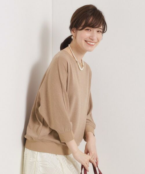 ITS'DEMO / イッツデモ カットソー | 【手洗い可】ラメポンチドルマントップス | 詳細10