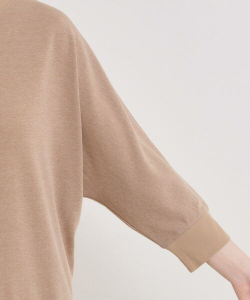 ITS'DEMO / イッツデモ カットソー | 【手洗い可】ラメポンチドルマントップス | 詳細17