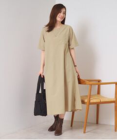 ITS'DEMO / イッツデモ ロング・マキシ丈ワンピース | 【撥水／洗濯機OK】ワンピース