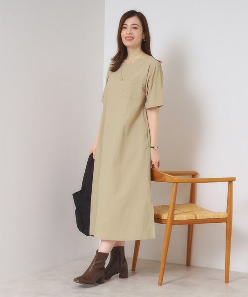 ITS'DEMO / イッツデモ ロング・マキシ丈ワンピース | 【撥水／洗濯機OK】ワンピース | 詳細8