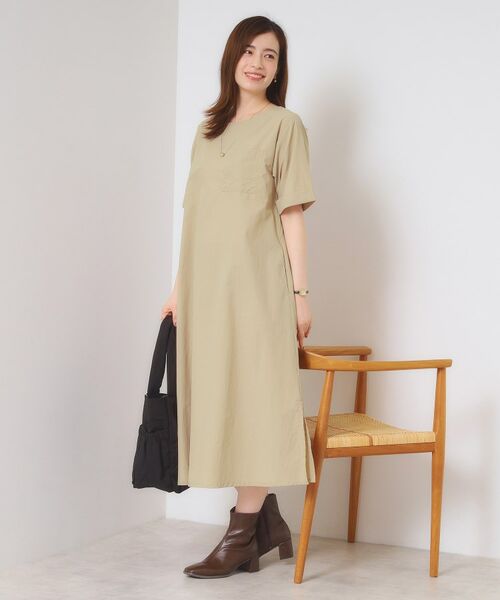 ITS'DEMO / イッツデモ ロング・マキシ丈ワンピース | 【撥水／洗濯機OK】ワンピース | 詳細9