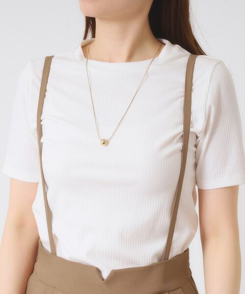 ITS'DEMO / イッツデモ パンツ | 【手洗い可／セットアップ可】サス付きワイドパンツ | 詳細17