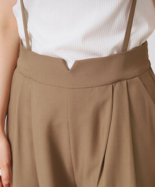 ITS'DEMO / イッツデモ パンツ | 【手洗い可／セットアップ可】サス付きワイドパンツ | 詳細18