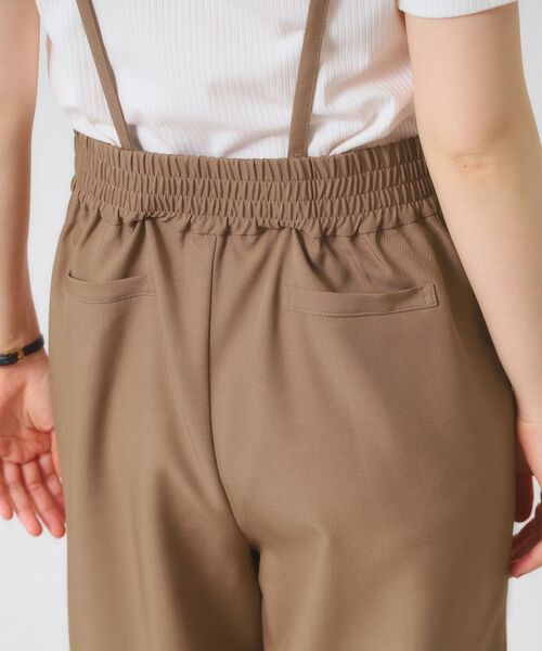 ITS'DEMO / イッツデモ パンツ | 【手洗い可／セットアップ可】サス付きワイドパンツ | 詳細21