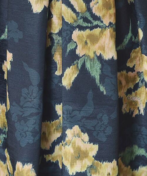 ITS'DEMO / イッツデモ スカート | 【手洗い可】花柄シャンタンスカート | 詳細14