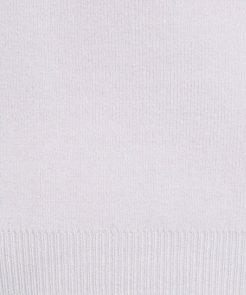 ITS'DEMO / イッツデモ ニット・セーター | 【手洗い可】アンジェリーナ総針vネックニット | 詳細10
