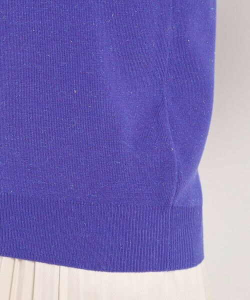 ITS'DEMO / イッツデモ ニット・セーター | 【手洗い可】アンジェリーナ総針vネックニット | 詳細28