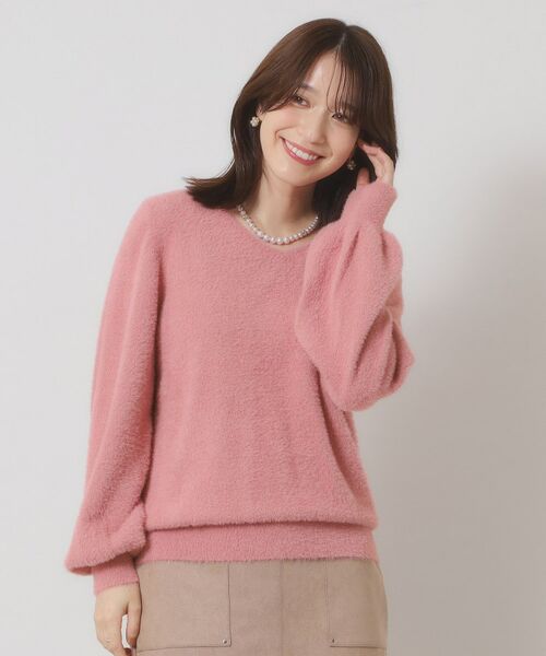 ITS'DEMO / イッツデモ ニット・セーター | 【手洗い可】ラメフェザーヤーンニット | 詳細19