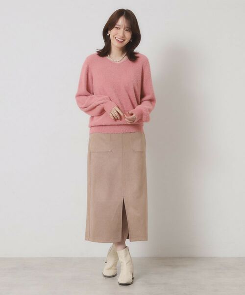 ITS'DEMO / イッツデモ ニット・セーター | 【手洗い可】ラメフェザーヤーンニット | 詳細20