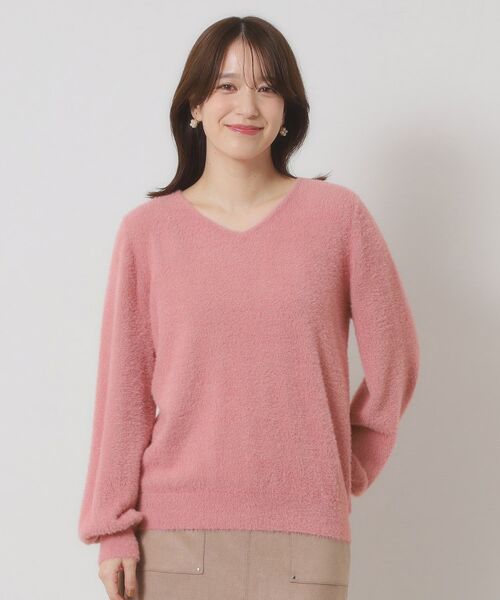 ITS'DEMO / イッツデモ ニット・セーター | 【手洗い可】ラメフェザーヤーンニット | 詳細23