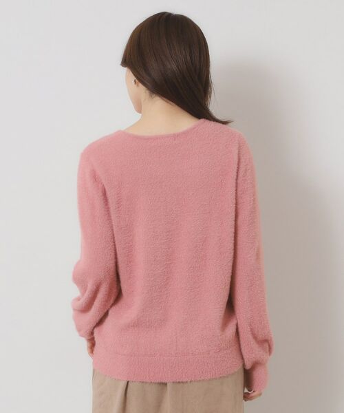 ITS'DEMO / イッツデモ ニット・セーター | 【手洗い可】ラメフェザーヤーンニット | 詳細25