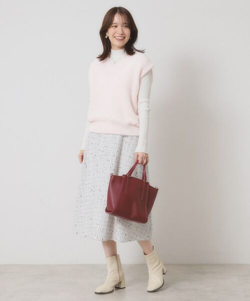 ITS'DEMO / イッツデモ ニット・セーター | 【手洗い可】フェザーヤーンニットジレ | 詳細10