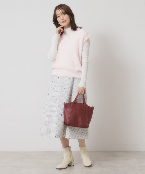 ITS'DEMO / イッツデモ ニット・セーター | 【手洗い可】フェザーヤーンニットジレ | 詳細11