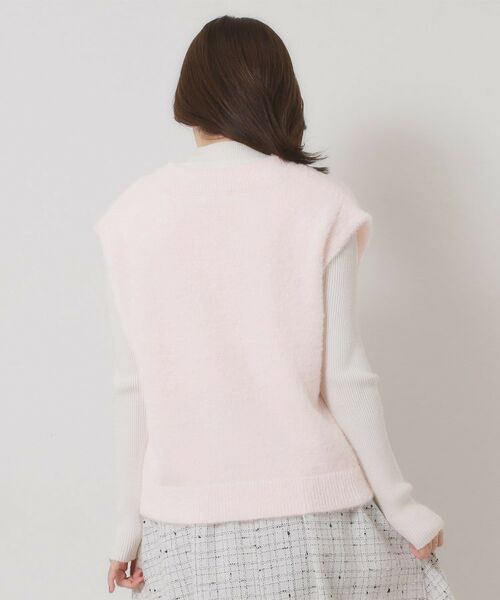 ITS'DEMO / イッツデモ ニット・セーター | 【手洗い可】フェザーヤーンニットジレ | 詳細15