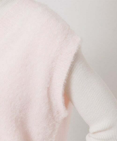 ITS'DEMO / イッツデモ ニット・セーター | 【手洗い可】フェザーヤーンニットジレ | 詳細17