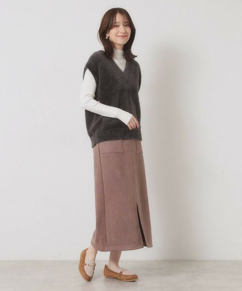 ITS'DEMO / イッツデモ ニット・セーター | 【手洗い可】フェザーヤーンニットジレ | 詳細2