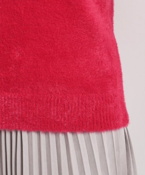 ITS'DEMO / イッツデモ ニット・セーター | 【手洗い可】フェザーヤーンVネックニット | 詳細28