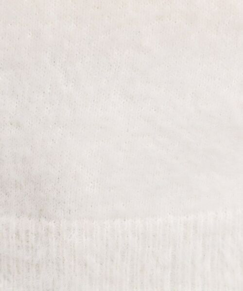 ITS'DEMO / イッツデモ ニット・セーター | 【手洗い可】フェザーヤーンVネックニット | 詳細6