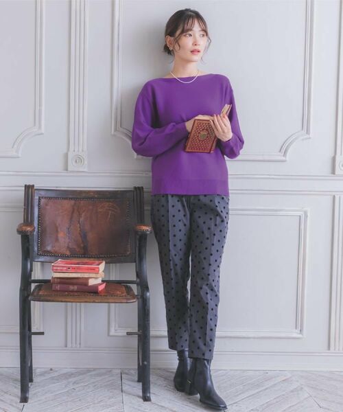 ITS'DEMO / イッツデモ ニット・セーター | 【手洗い可】ラメガーターニット | 詳細2